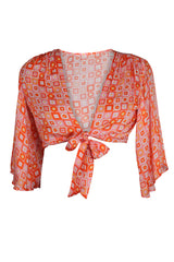 CROP TOP CHLOE - DISCO PINK
