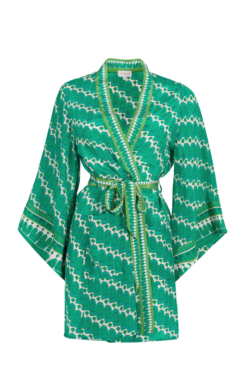 KIMONO LAUREN - VERT JAIPUR