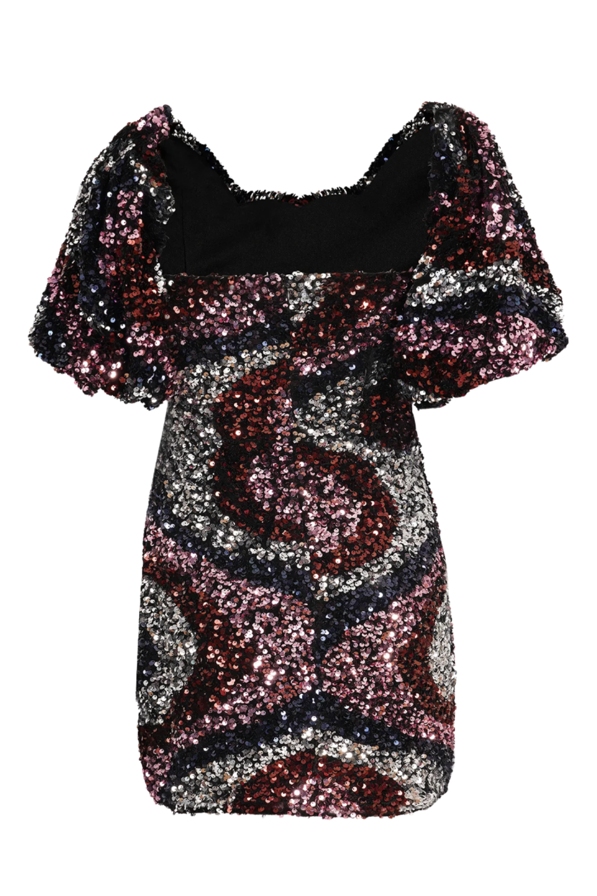 LOU DRESS - PURPLE SEQUINS