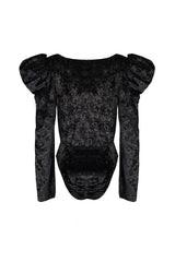 BODY TESSI - VELOURS NOIR