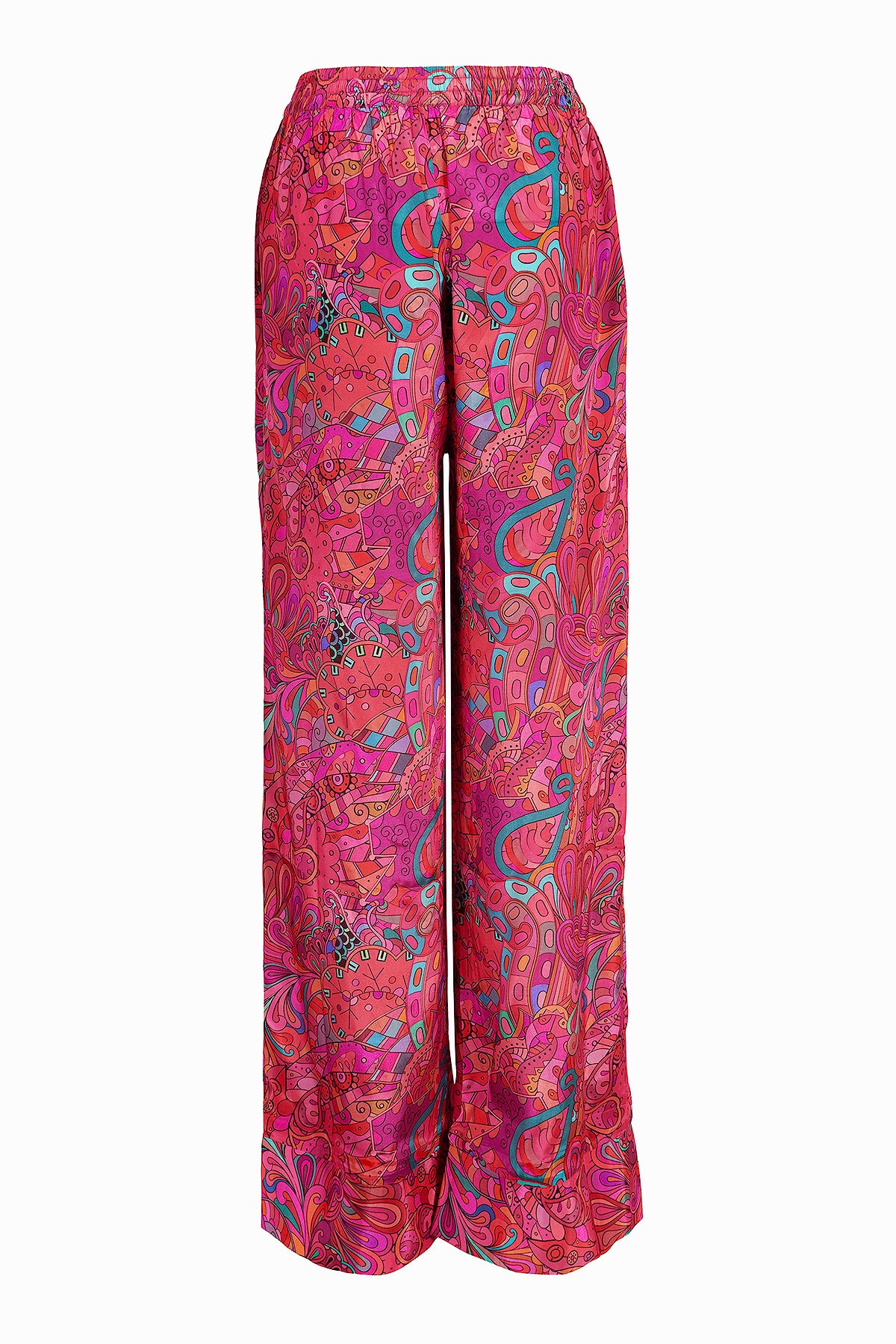 KENZA TROUSERS - RASPBERRY