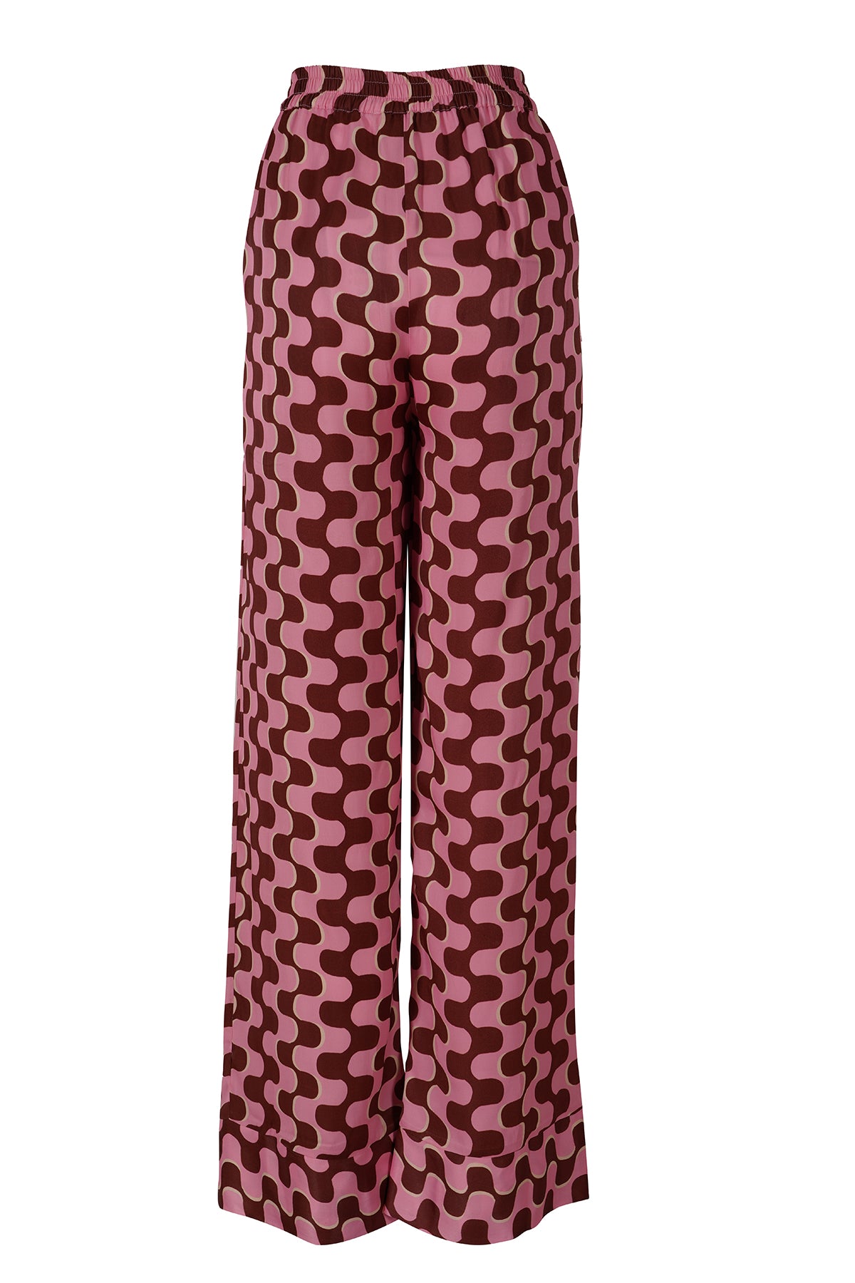 KENZA TROUSERS - PINK WAVES
