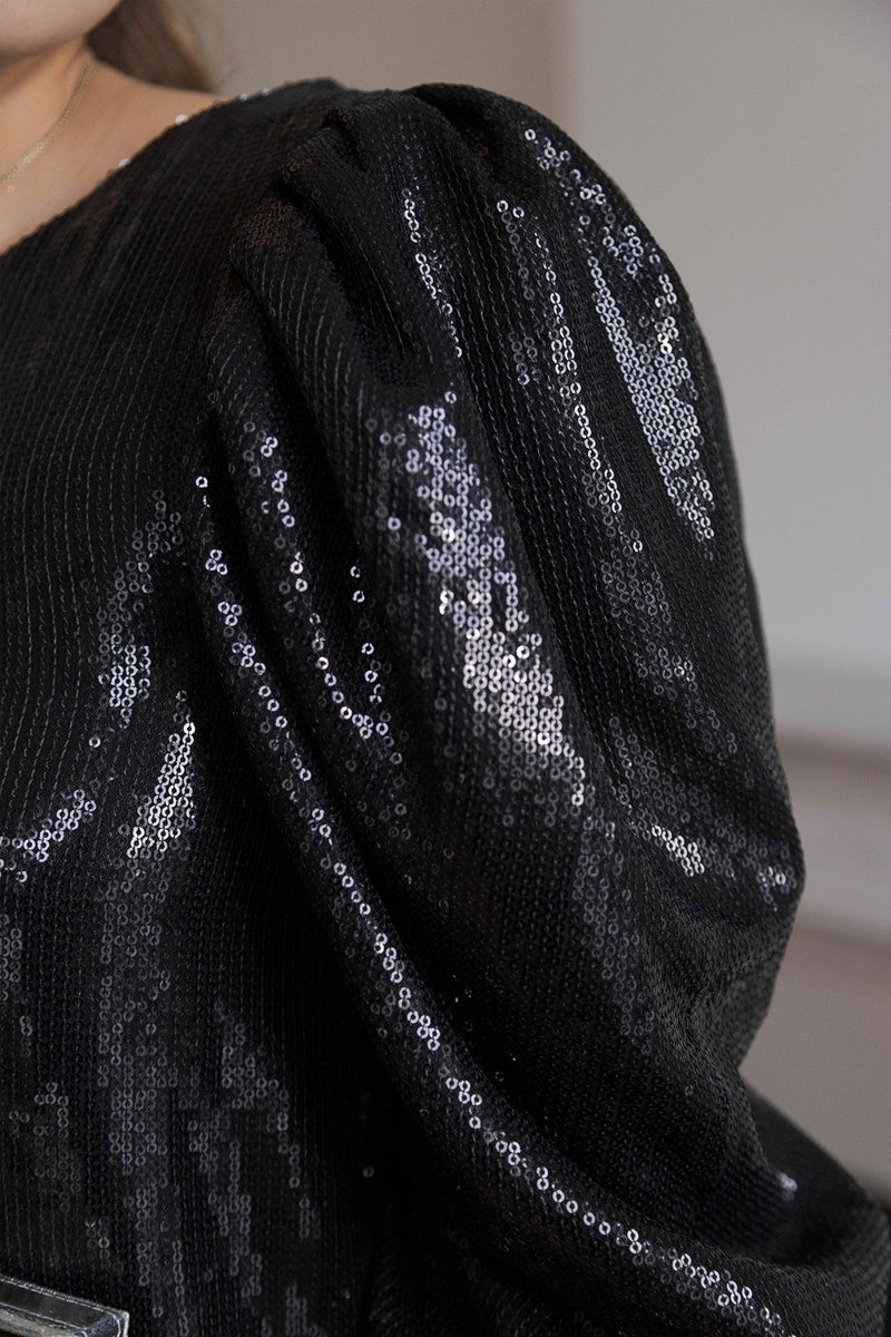 ROBE SASHA - NOIR